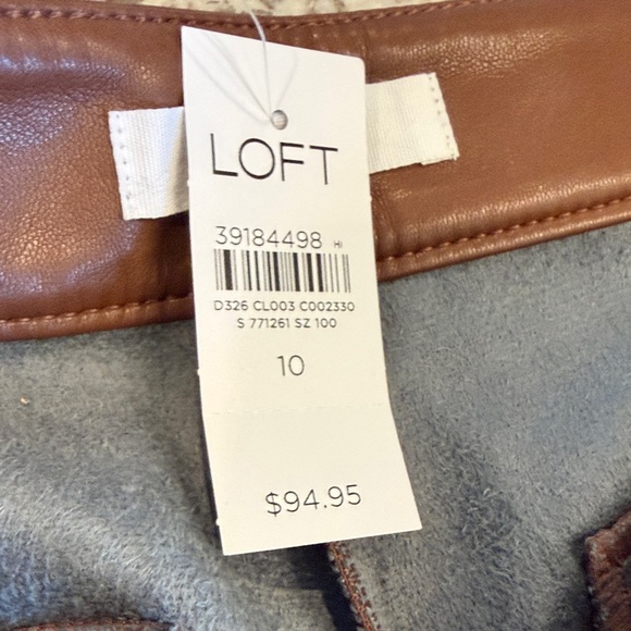 Brown Leather Flared Pants - Picture 12 of 12